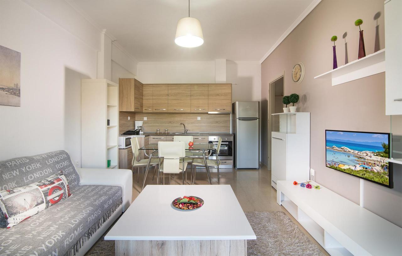 Michalis Apartments Polýgyros Dış mekan fotoğraf